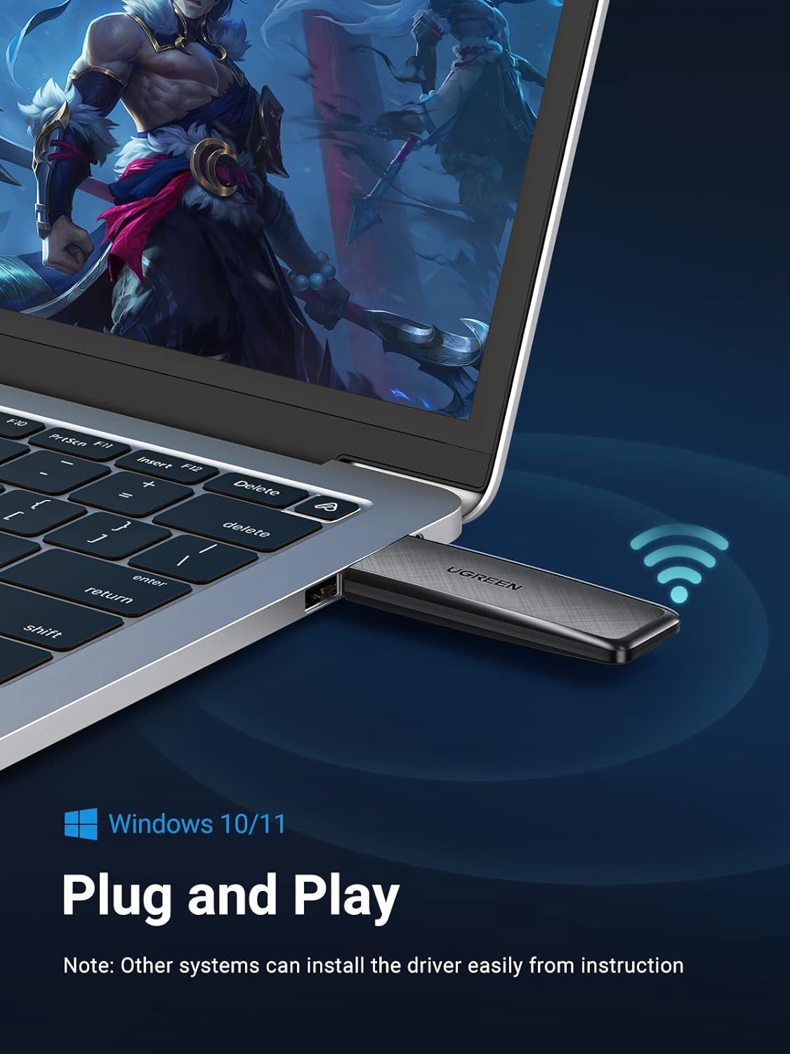 UGREEN 50340 AC1300 Wireless Network Adapter