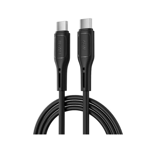 WiWU WI-C043E Starlink 60W Type-C to Type-C Cable – 1 Meter