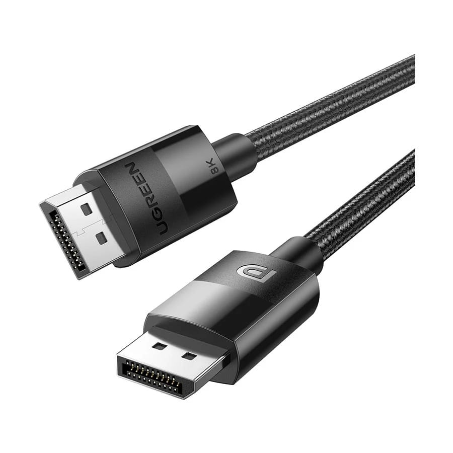 UGREEN DP114 P/N80391 DisplayPort Male to Male Cable, 8K, 1.5m (Black)