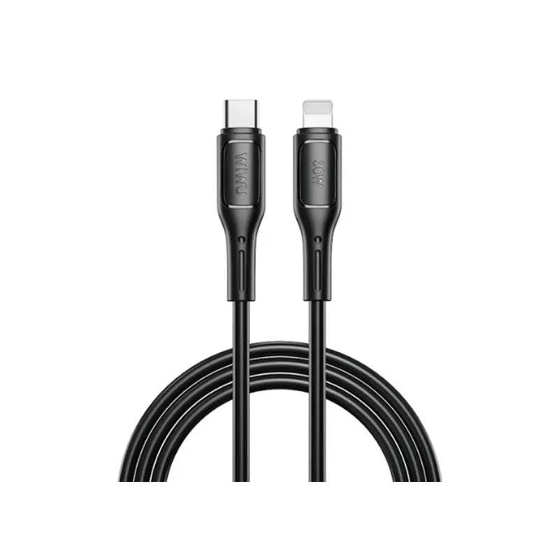 WiWU WI-C043E Starlink 30W Type-C to Lightning Cable – 1 Meter