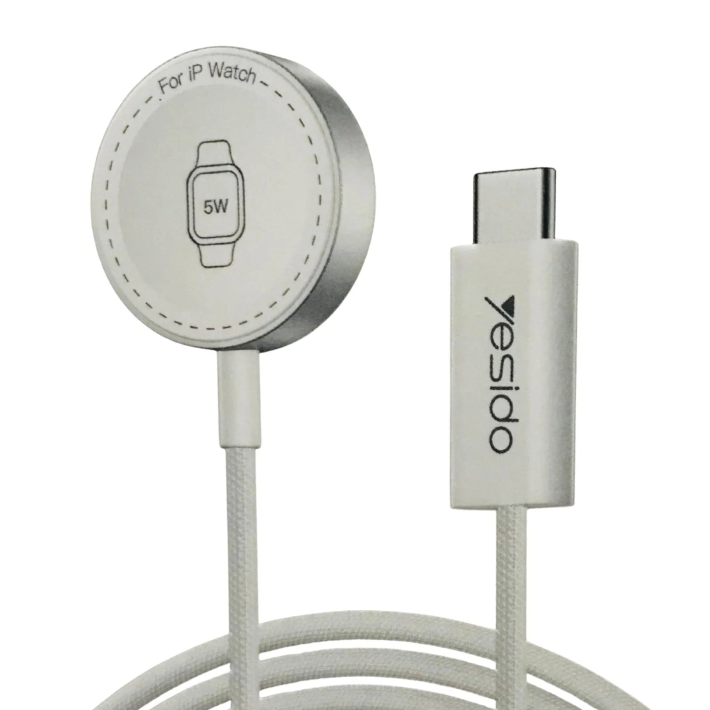 Yesido DS36 5W Magnetic Watch Charging Cable - 1 Meter