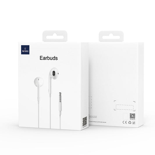 WiWU EB101 3.5mm Earbuds-White