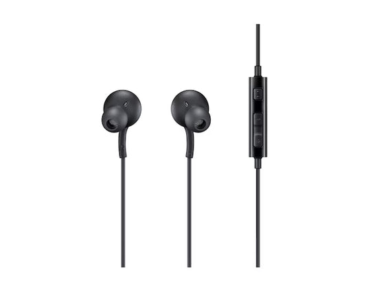 Samsung EO-IA500 3.5mm Wired Earphones, Black, AKG-Tuned, Mic, Korea Version