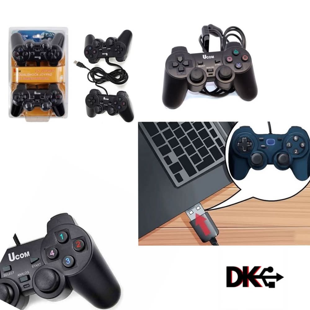 UCOM UC-JS704S2 PC Dual Shock Joypad