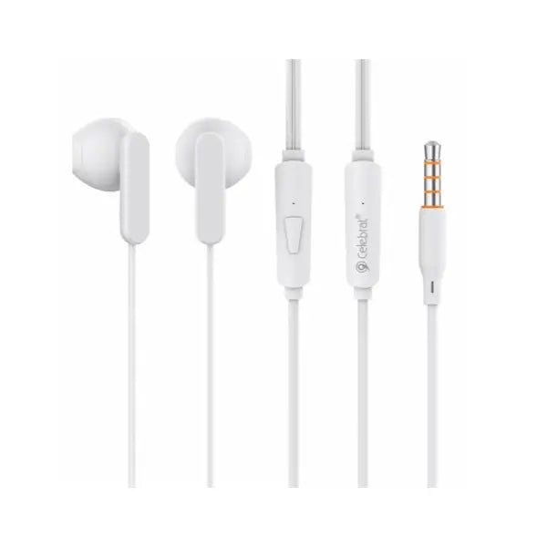 Celebrat G23 Stereo Wired Earphones with 3.5mm Plug and Microphone