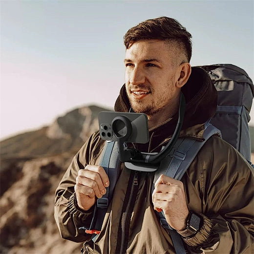 WIWU Wi-CH320 Hands-Free Magnetic Neck Strap Phone Holder