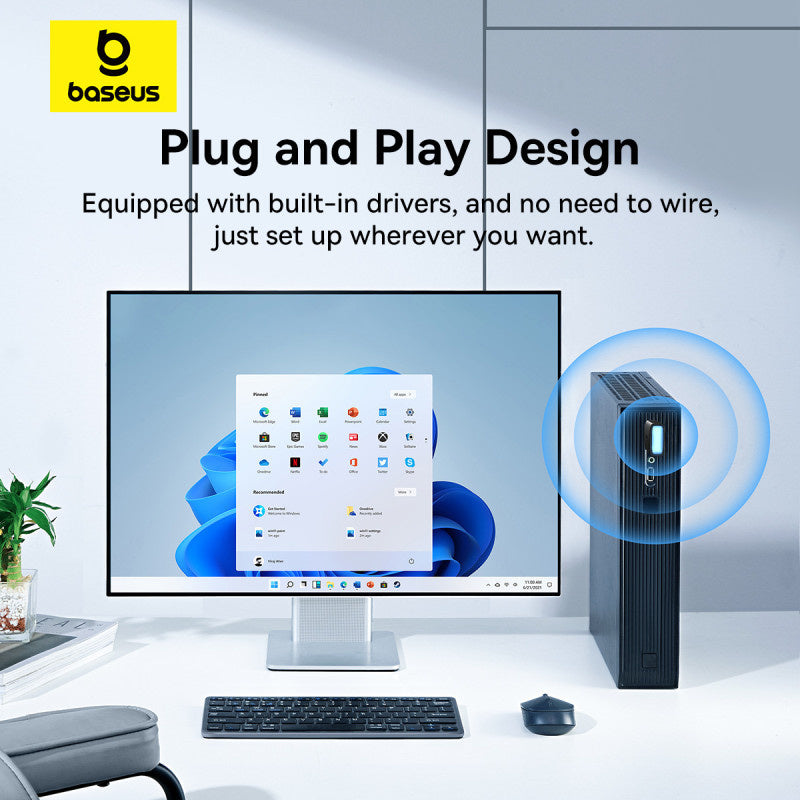 Baseus FastJoy Series 300Mbps High Speed WiFi Adapter