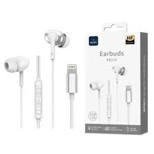 WiWU EB319 Lightning Earphones, Premium Sound for iPhone