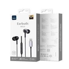 WiWU EB319 Lightning Earphones, Premium Sound for iPhone