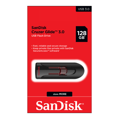 SanDisk Cruzer Glide 3.0 USB Flash Drive