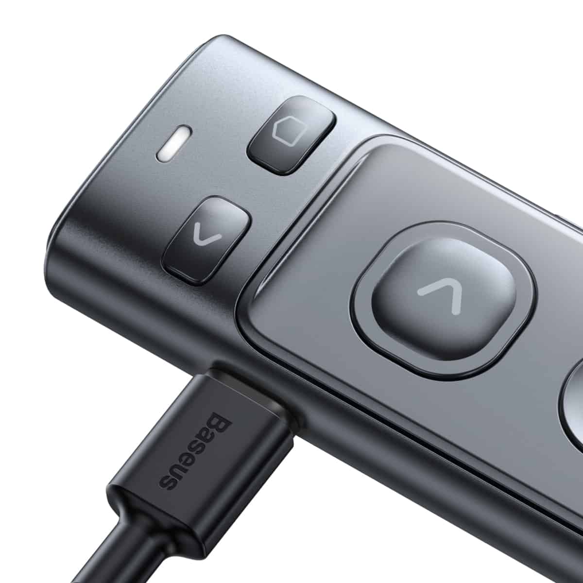 Baseus Orange Dot Rechargeable Wireless Presenter supporting USB and Type C
