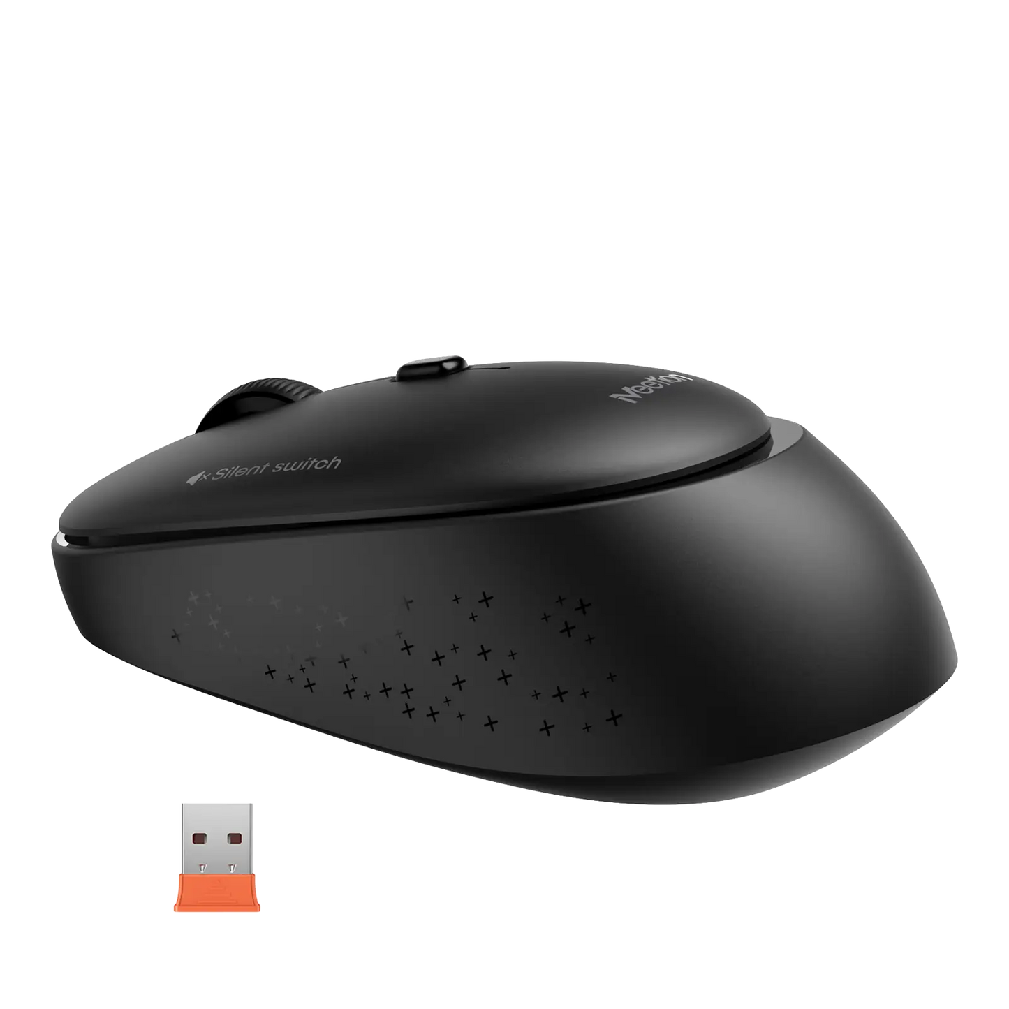 Meetion R571 Silent Wireless Mouse, Ergonomic Design with Adjustable DPI