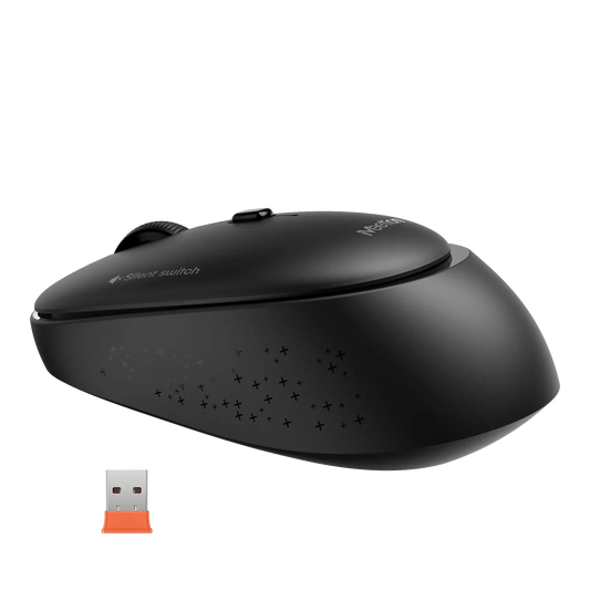 Meetion R571 Silent Wireless Mouse, Ergonomic Design with Adjustable DPI