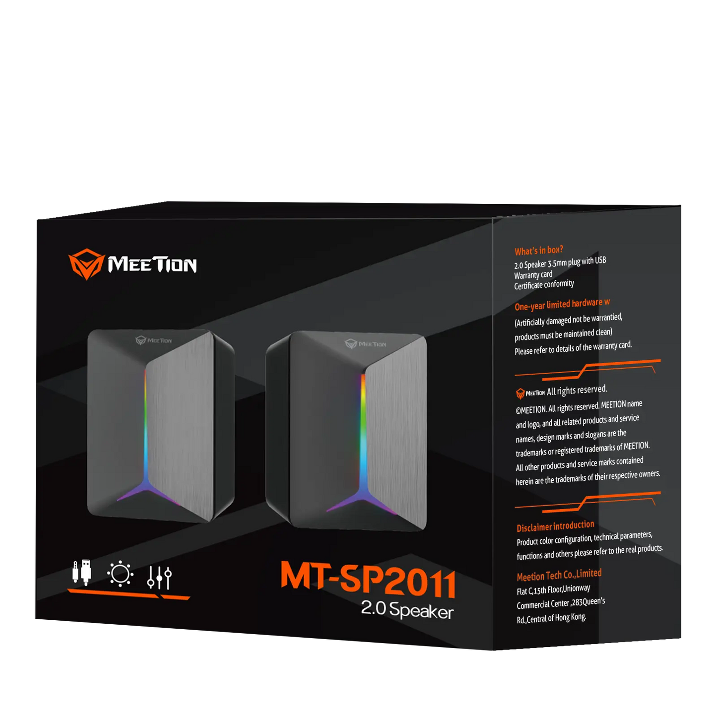 Meetion SP2011 2.0 USB Wired Speaker