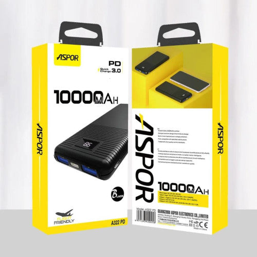 Aspor A322 10000mah Power Bank