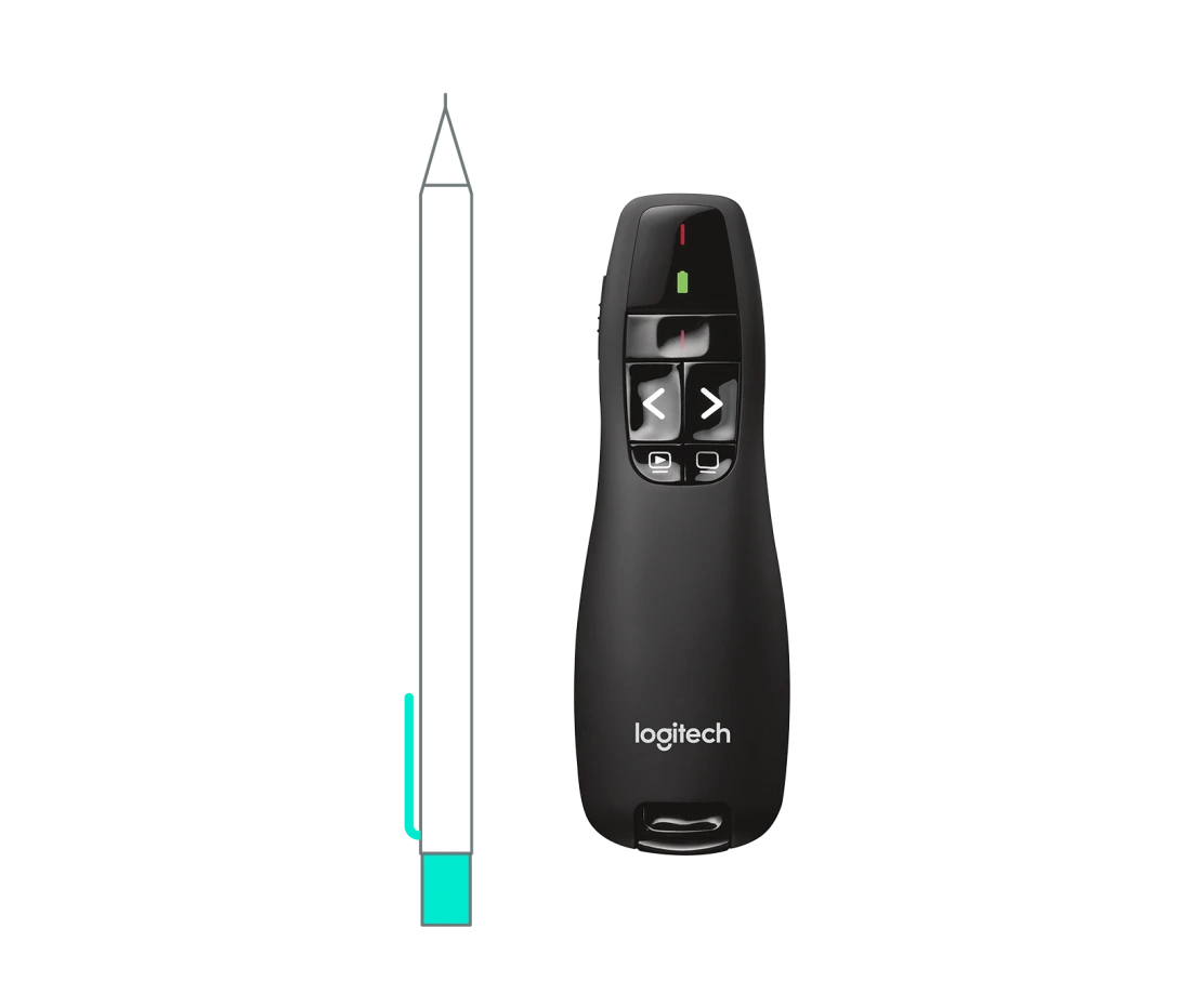Logitech R400 Laser Presentation Remote