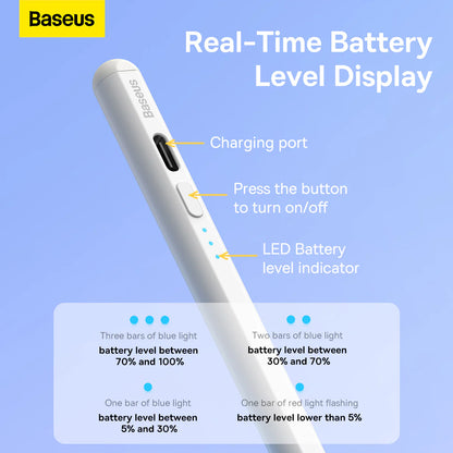 Baseus Smooth Writing Active Stylus Pen with LED Indicators