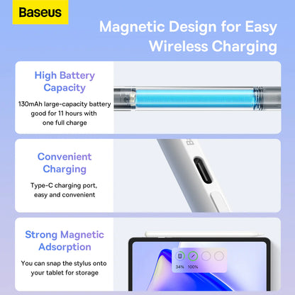 Baseus Smooth Writing Active Stylus Pen with LED Indicators