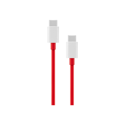 OnePlus Type C to Type C Warp Charging Cable 1 Meter with Fast Charging and Data Sync