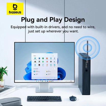 Baseus BS-0H171 USB WiFi Adapter, 150Mbps, 2.4GHz