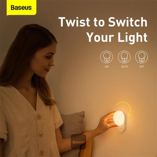 Baseus Sunshine Series Full Moon Induction Night Light