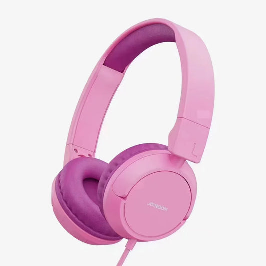Joyroom JR-HC1 Kids Wired Headphones with Microphone with Safe Sound, Fun Design