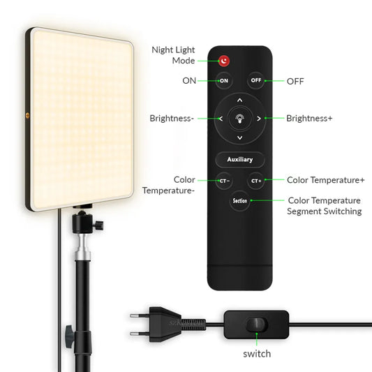 PLOKAMA Live-P11 Application Scenarios LED Fill Light Panel