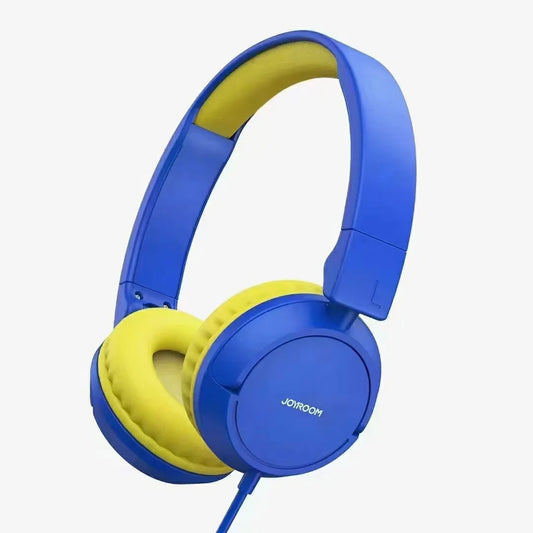 Joyroom JR-HC1 Kids Wired Headphones with Microphone with Safe Sound, Fun Design