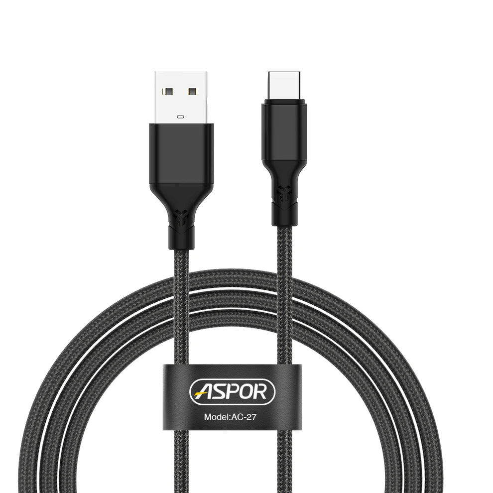 Aspor AC-25XL USB to Micro Cable, 3 Meter