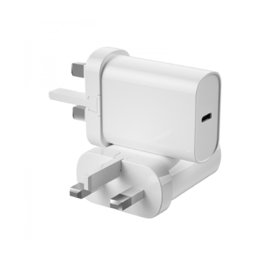 WIWU WI-U001 Type-C 20W PD UK 3 Pin Fast Charger