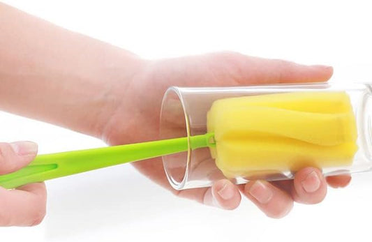 Bottle Cleaning Brush with Sponge