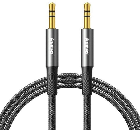 Remax CB08 Velocity 3.5mm to 3.5mm Audio Adapter Cable, 1.2 Meter