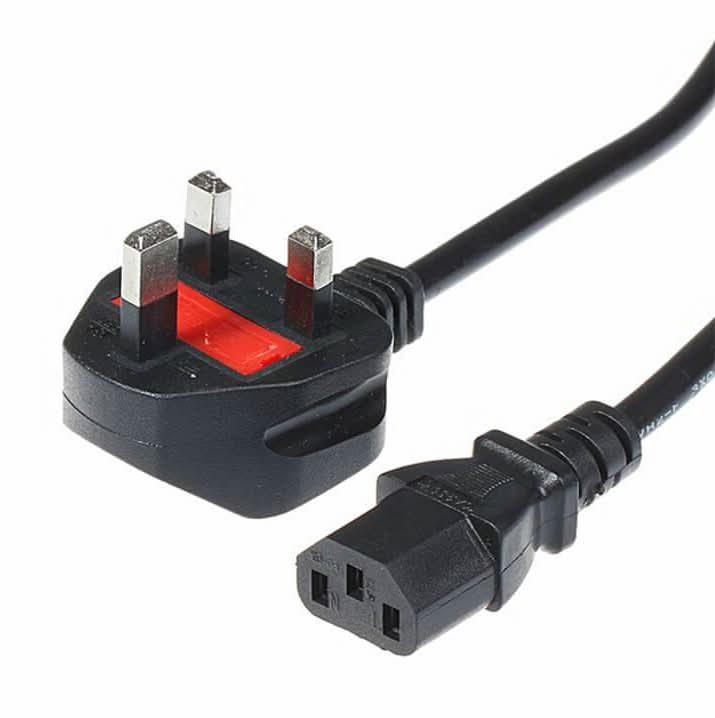 3-Pin Fuse Power Cable
