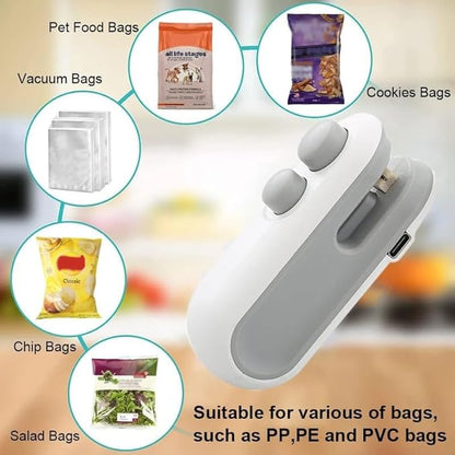 TX-006 Portable Sealing Machine, Seal Fresh, Anywhere
