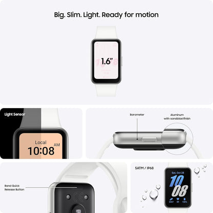 Samsung Galaxy Fit 3 SM‑R390, Silver