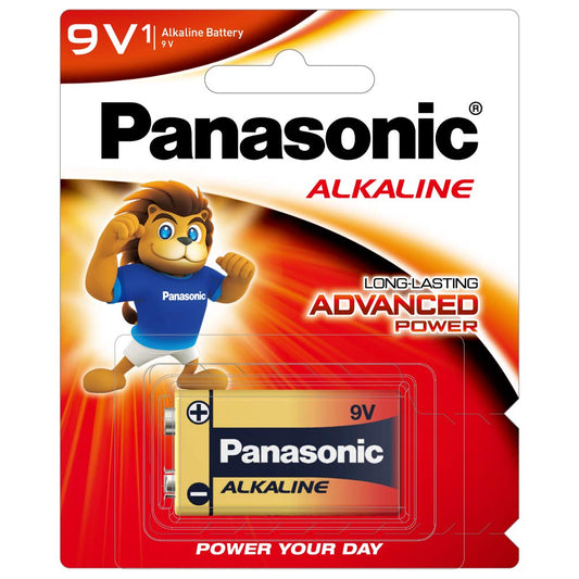 Panasonic Alkaline 9V Battery (1 Piece)