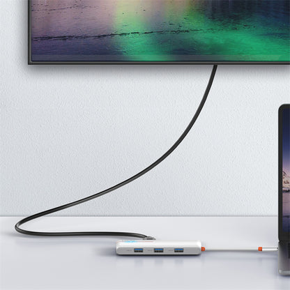LDNIO DS-25H USB Type-C 5 in 1 Hub Adapter