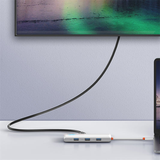 LDNIO DS-26H USB Type-C 6 in 1 Hub Adapter