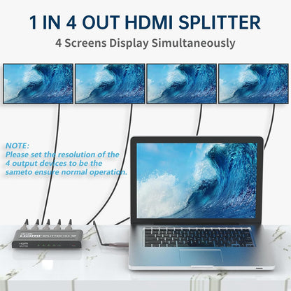 HDMI 4K 1x4 Splitter