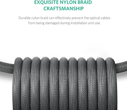 UGREEN 10542 Toslink Audio Optical Cable, 1.5 Meter