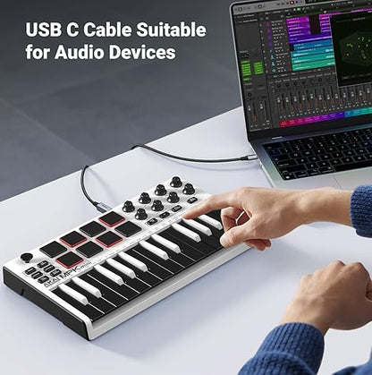 UGREEN 80811 USB-C to USB-B 2.0 Printer Cable, 1 Meter