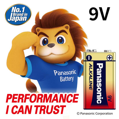 Panasonic Alkaline 9V Battery (1 Piece)