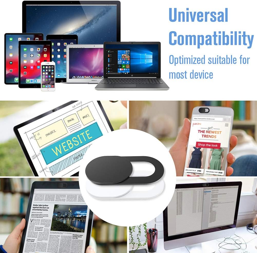 Webcam Cover and Privacy Protection (6 pcs)