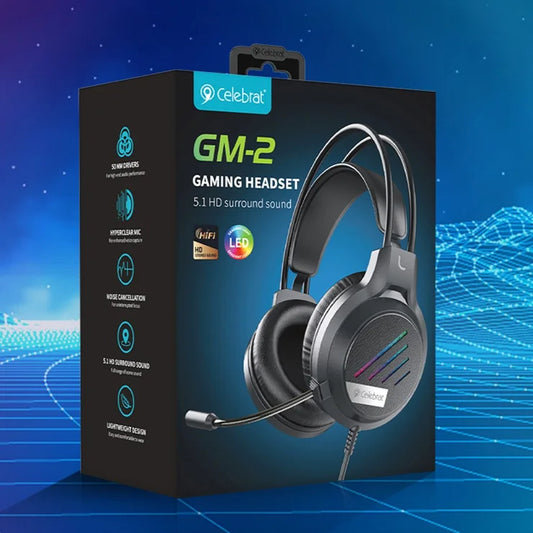Celebrat GM-2 Gaming Headphone with Mic