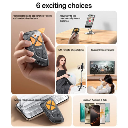 Yesido SF25 Wireless Smartphone Remote, Bluetooth Media & Navigation Controller