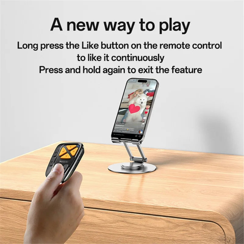 Yesido SF25 Wireless Smartphone Remote, Bluetooth Media & Navigation Controller