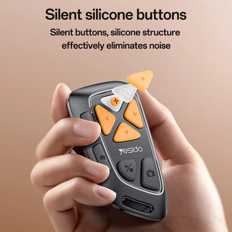 Yesido SF25 Wireless Smartphone Remote, Bluetooth Media & Navigation Controller