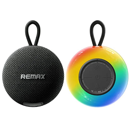 Remax RB-M69 RGB Bluetooth Speaker-Blue ,Travel Friendly, Compact, Powerful, Stylish