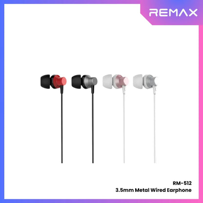 Remax RM‑512 3.5mm Wired Earphone