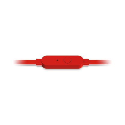 JBL TUNE 110 3.5mm Wired Earphone - Red